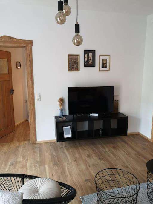 Ferienwohnung Zur Parthe กริมมา ภายนอก รูปภาพ
