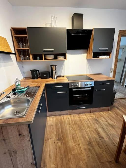 Ferienwohnung Zur Parthe กริมมา ภายนอก รูปภาพ