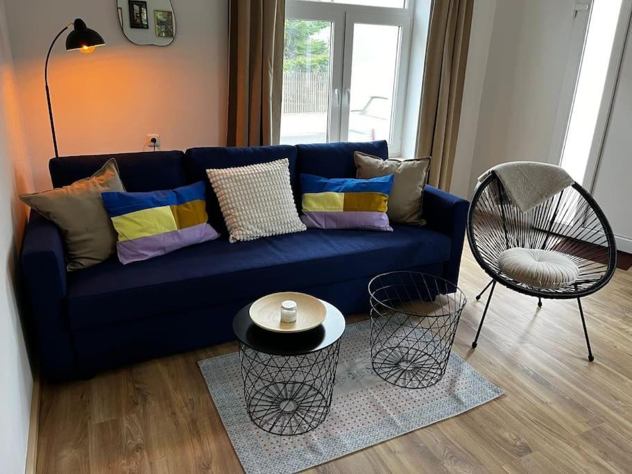 Ferienwohnung Zur Parthe กริมมา ภายนอก รูปภาพ